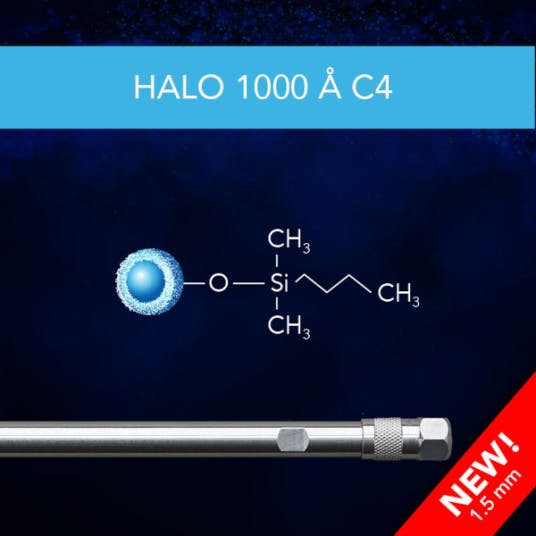 HALO BioClass C4 1000 Å C4 HPLC Columns from Advanced Materials Technology