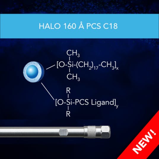 HALO® BioClass PCS C18 HPLC Columns