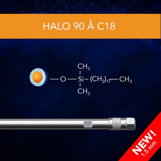 HALO C18 HPLC Columns from Advanced Materials Technology