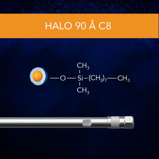 HALO C8 HPLC Columns from Advanced Materials Technology