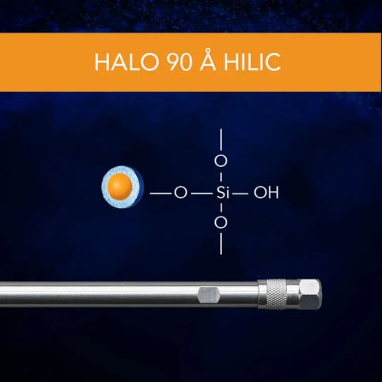 HALO HILIC Phase Graphic