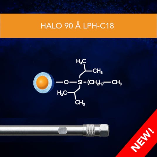 HALO LPH-C18 HPLC Columns from Advanced Materials Technology