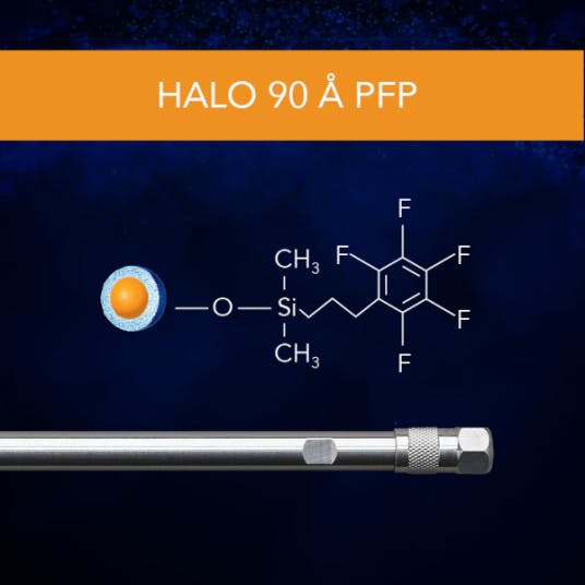 HALO PFP HPLC Columns from Advanced Materials Technology