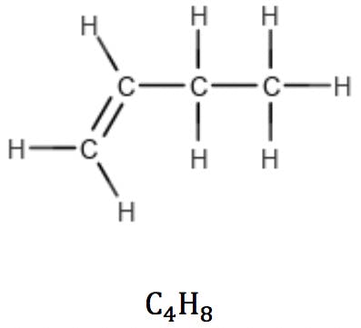 Alkenes with one double bond